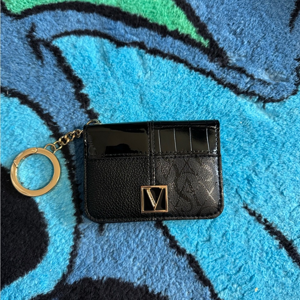 Victoria's Secret Black and Gold Wallet